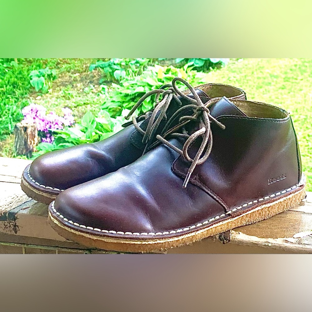 ROOTS CHUKKA / DESERT BOOT IN
TRIBE LEATHER